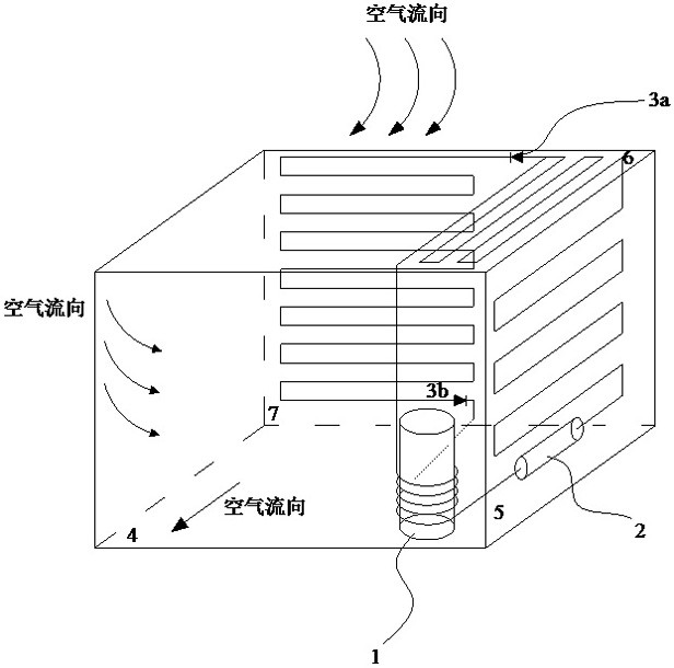 Solar photo-thermal loop heat pipe air conditioner heating system and control method thereof