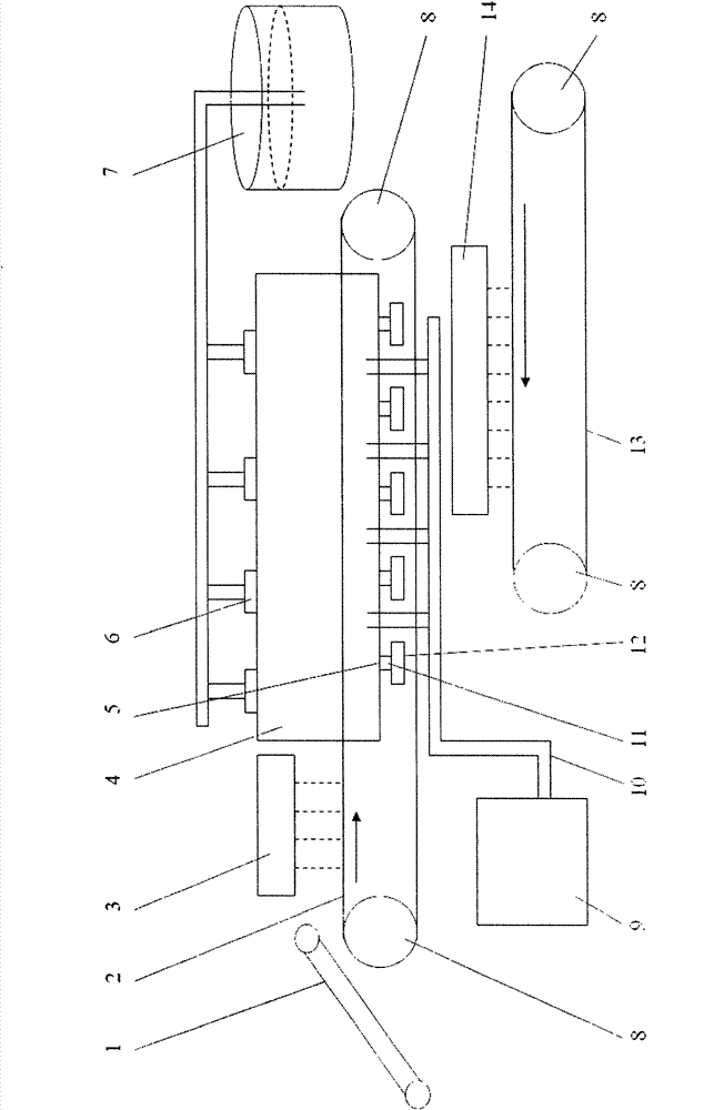 Continuous microwave soil remediation device