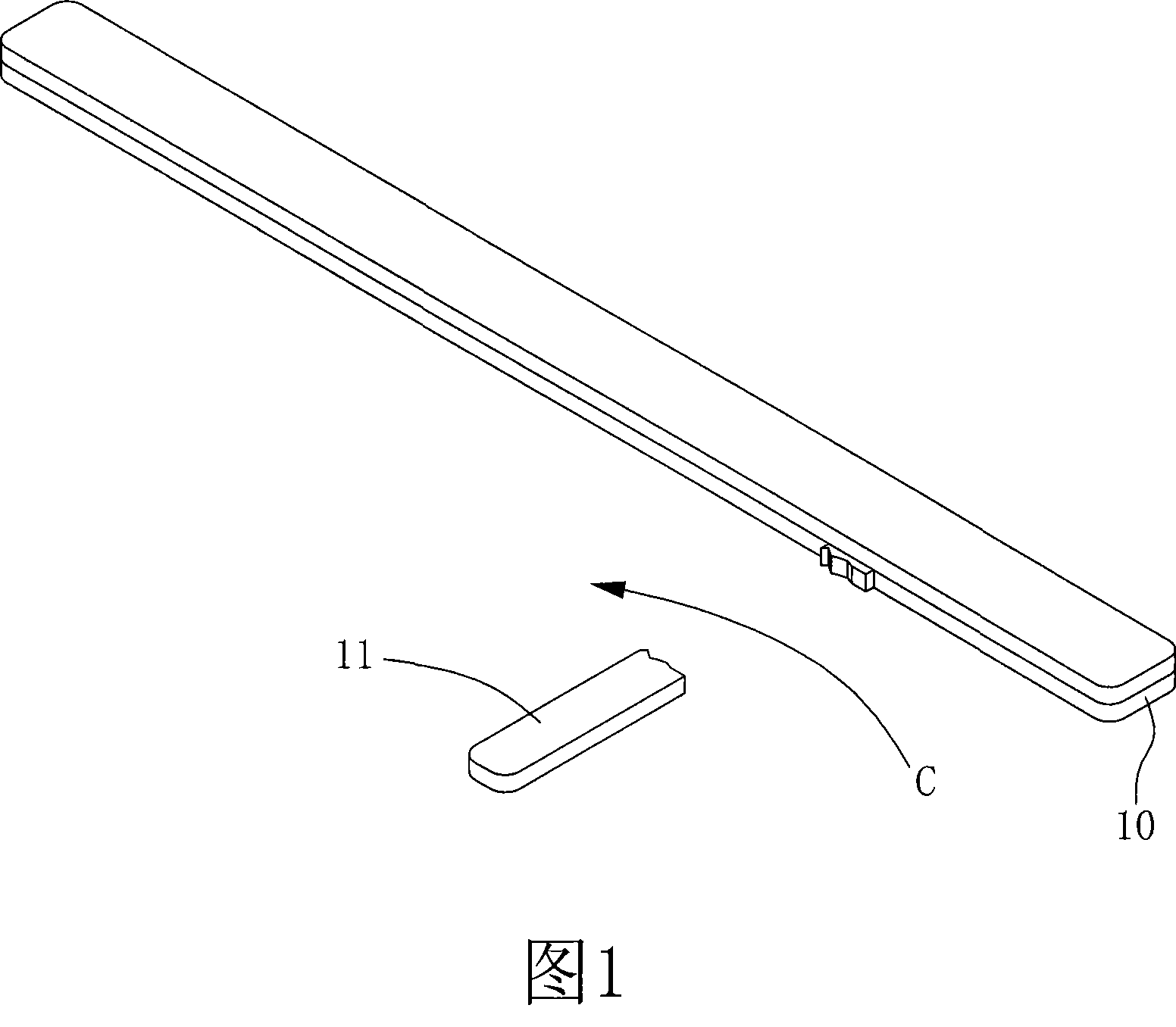 Reinforcing structure for flexible circuit board