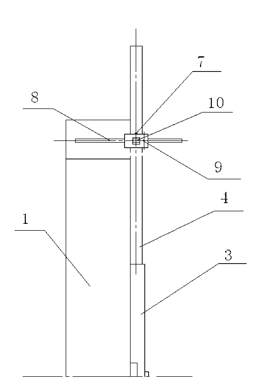Method and device for detecting wear of tooth surface of large involute spur gear