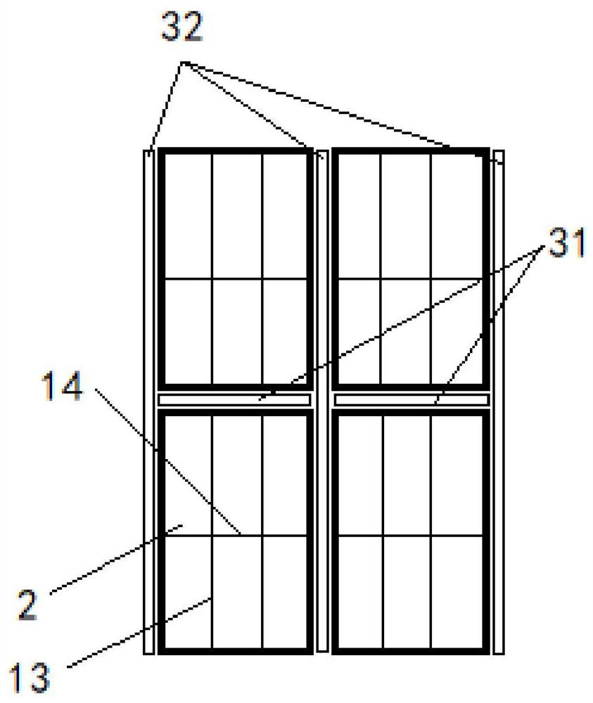 Formwork construction system and installation method thereof