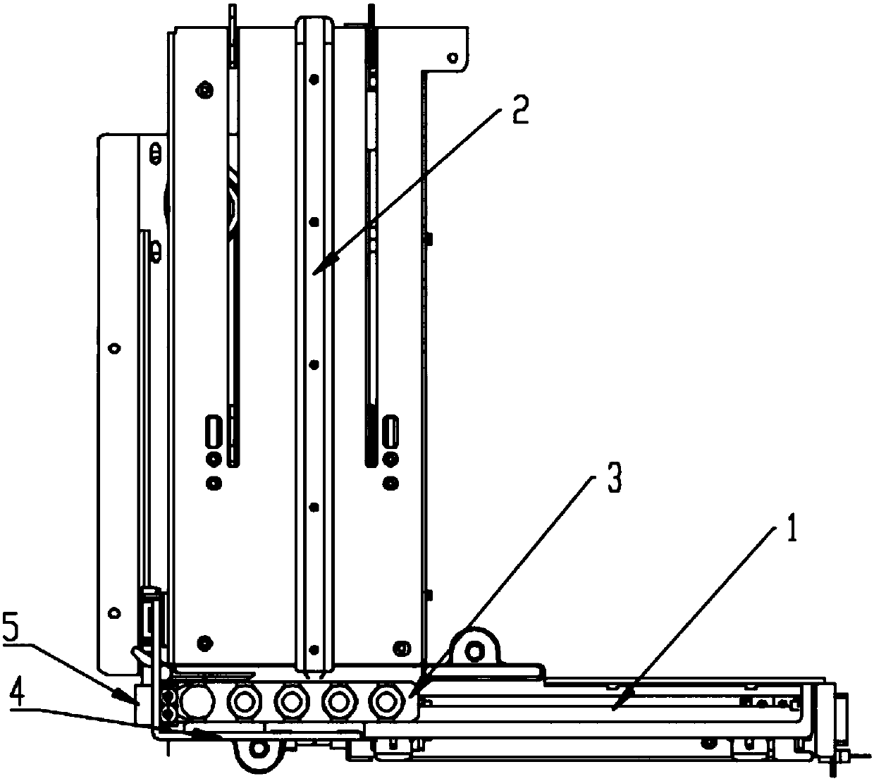 Sample frame positioning apparatus for full automatic luminescence measurement instrument