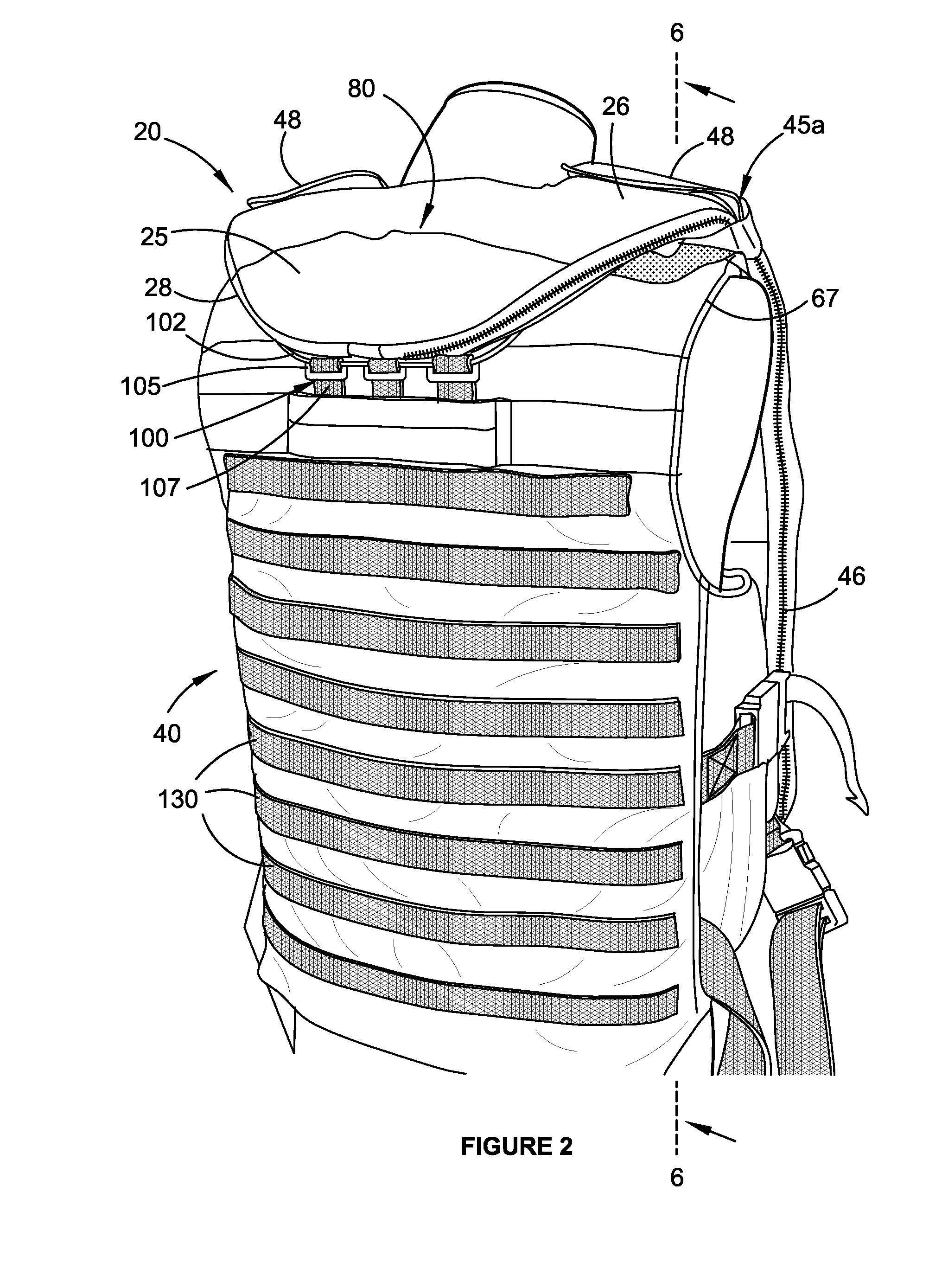 Personal protection system including a garment with body armour and a personal flotation device