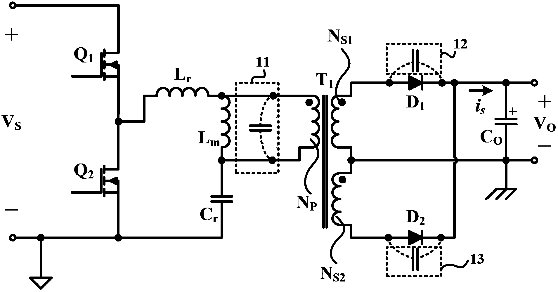 LLC series resonance power converter