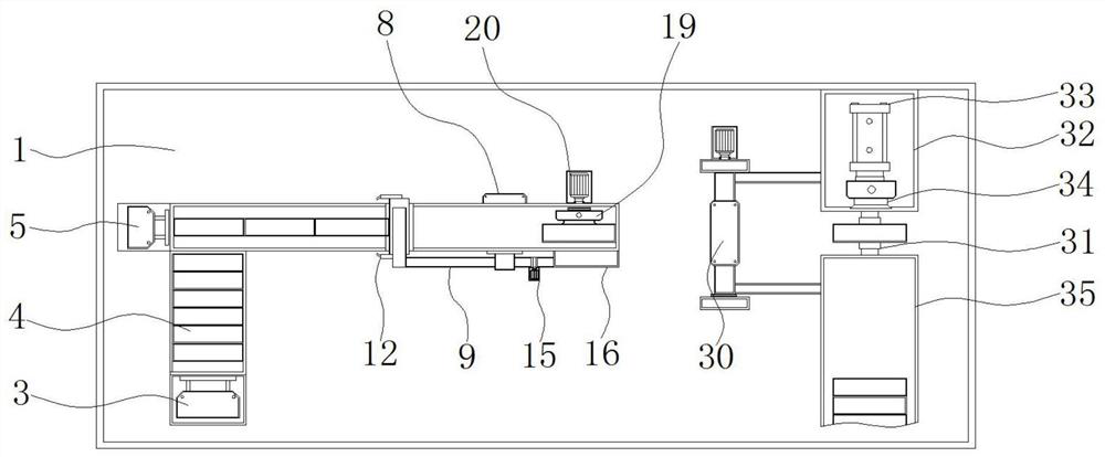 Angle fine adjustment type chamfering machine for optical glass processing