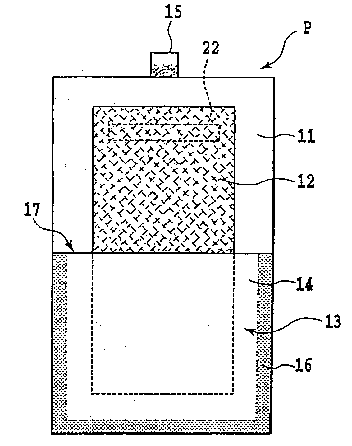 Absorptive product and method of producing the same and method of handling the same, and inner bag use therefor and method of producing the same and footgear using the same