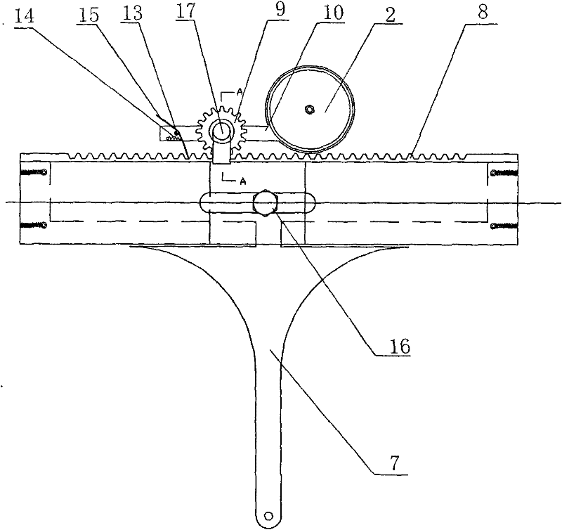 Device for marking color scale line of tire