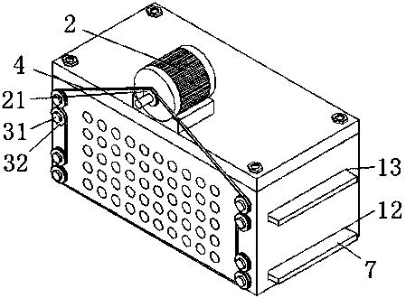 Device for coating surface of paper with polyvinyl alcohol