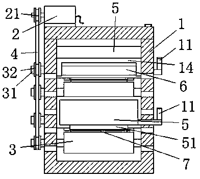 Device for coating surface of paper with polyvinyl alcohol