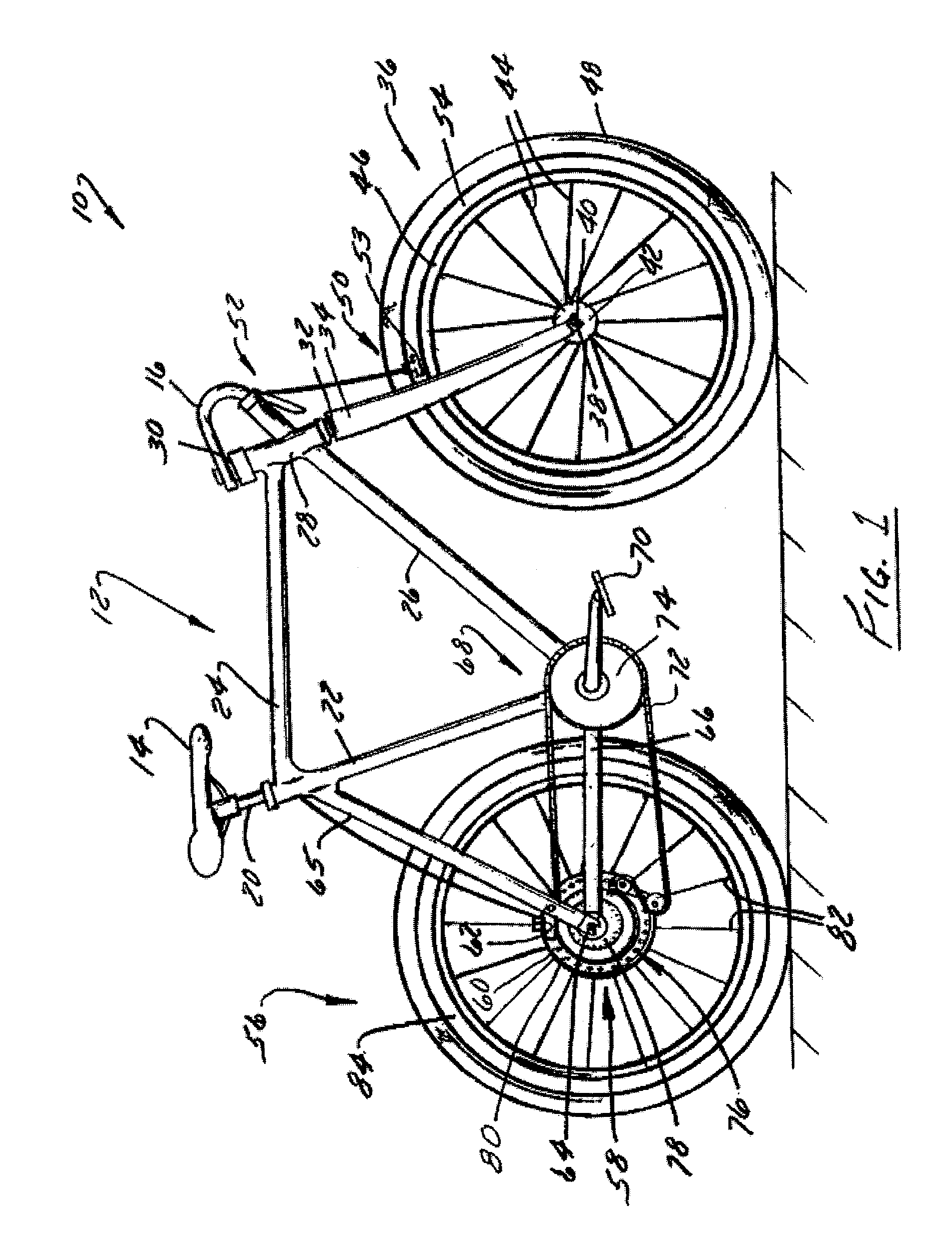 Bicycle Wheel With Over-Sized Spokes