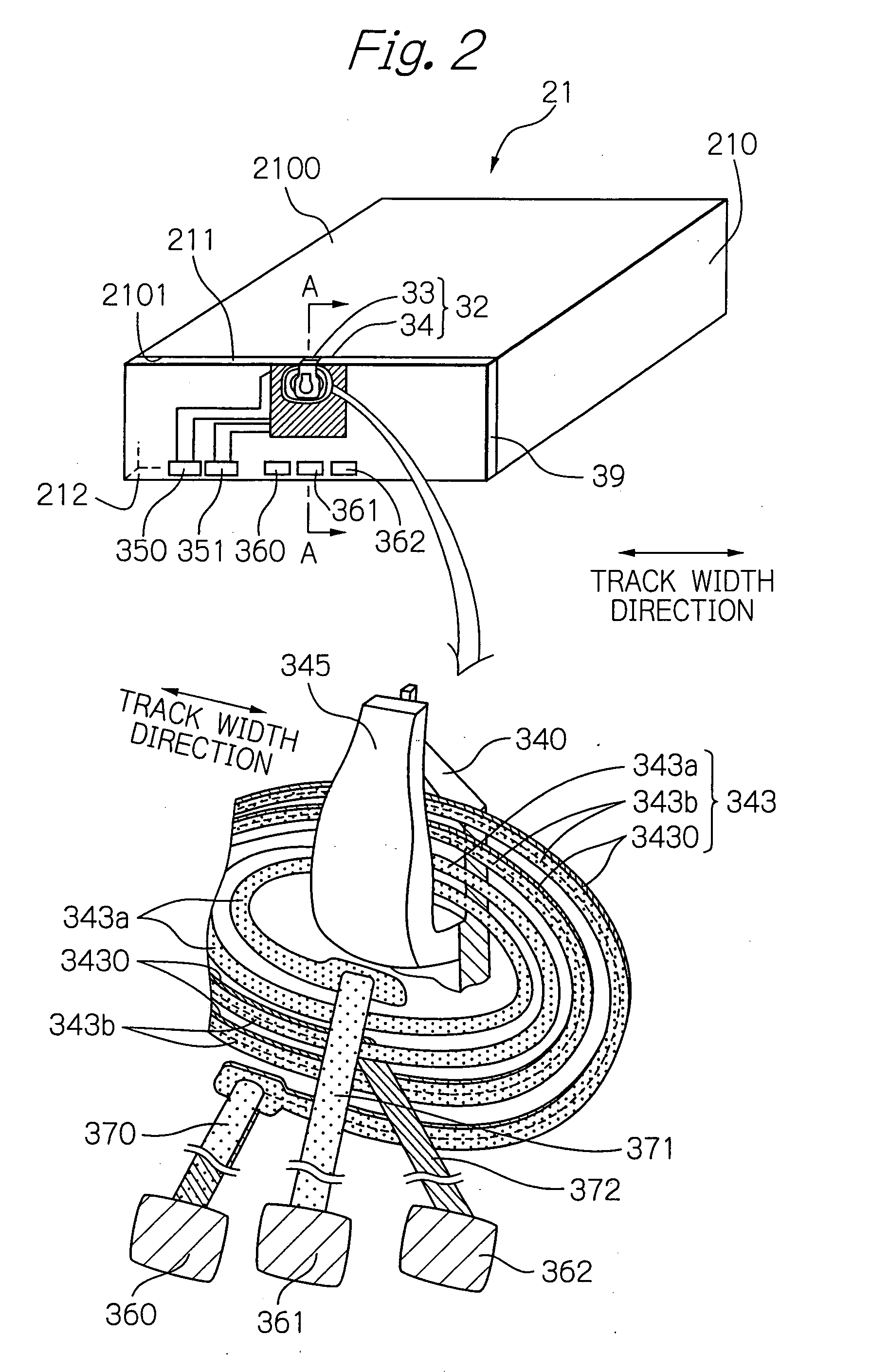 Magnetic recording method using ferromagnetic resonance and thin-film magnetic head for using the method