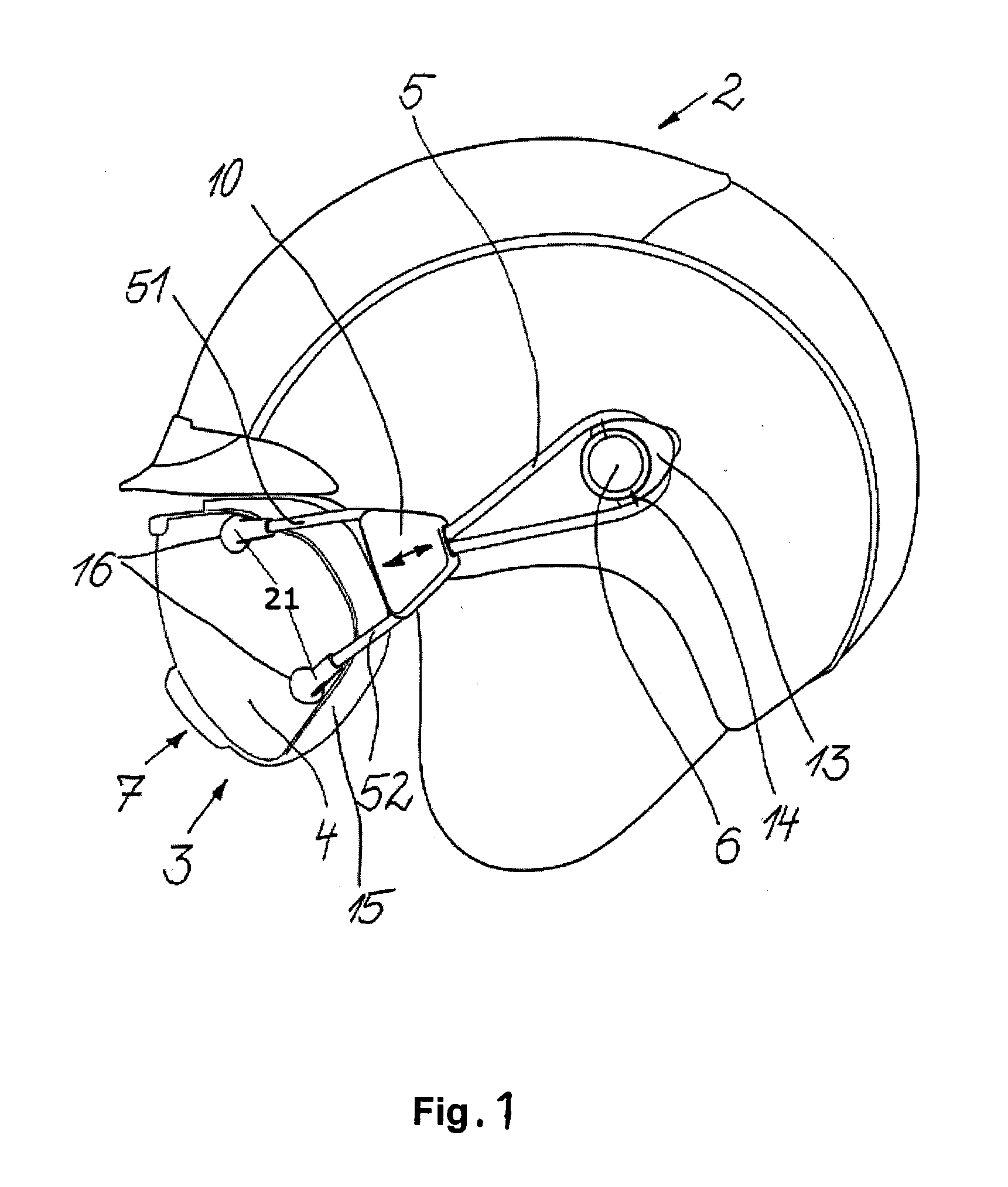 Sports Goggles with a Sports Helmet