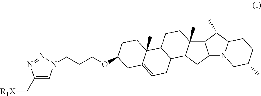 Solanidine-derived compounds
