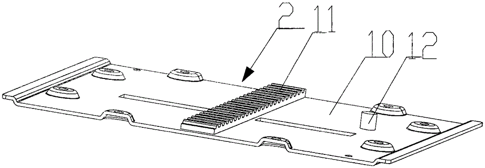 New type slide rail structure