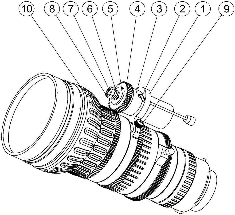 Lens control mechanism