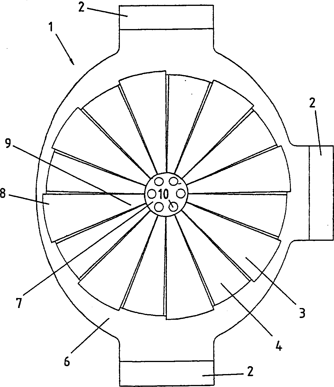 Wring-out device for cleaning element for wetting and moisting cleaning tool