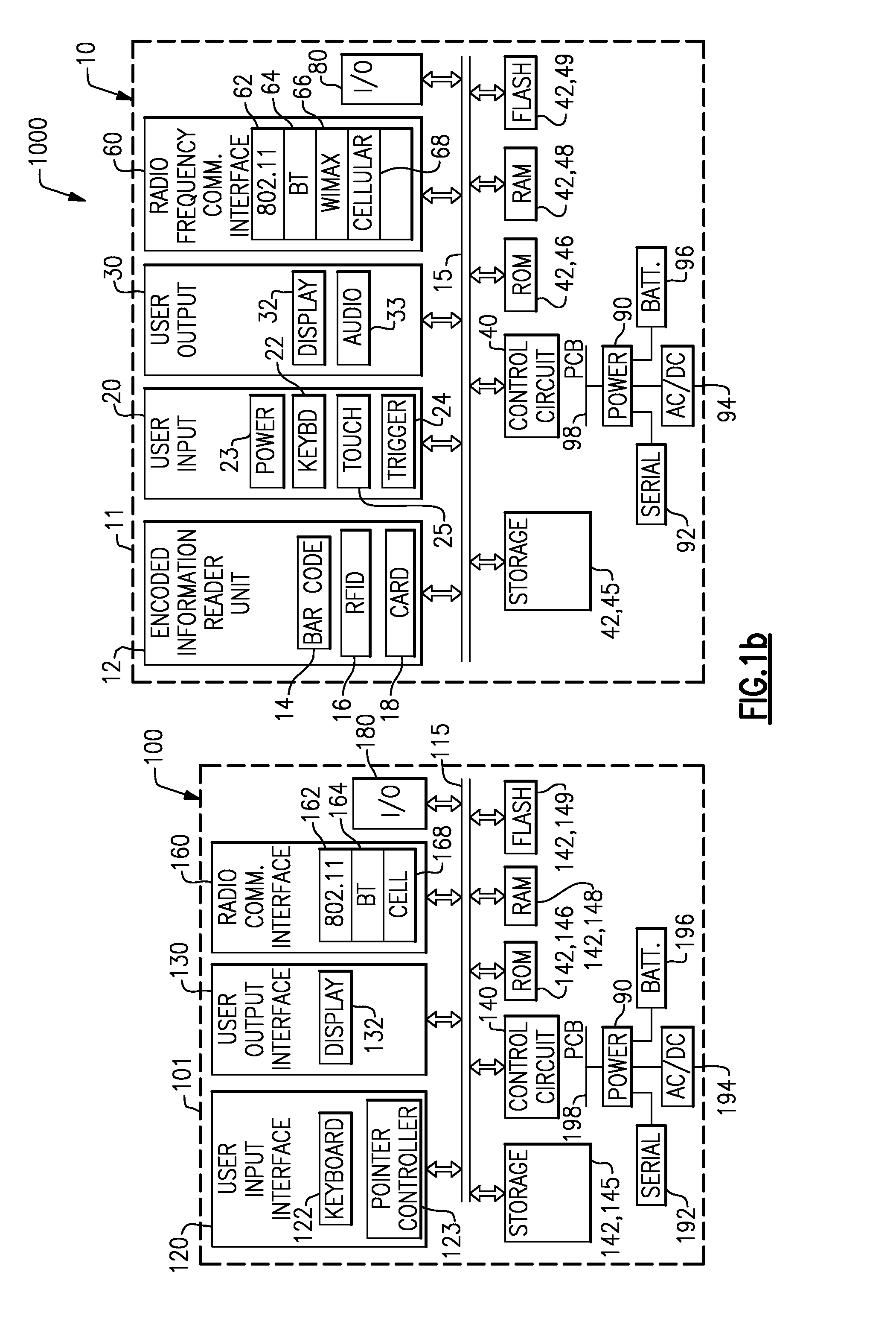 Data collection system having reconfigurable data collection terminal