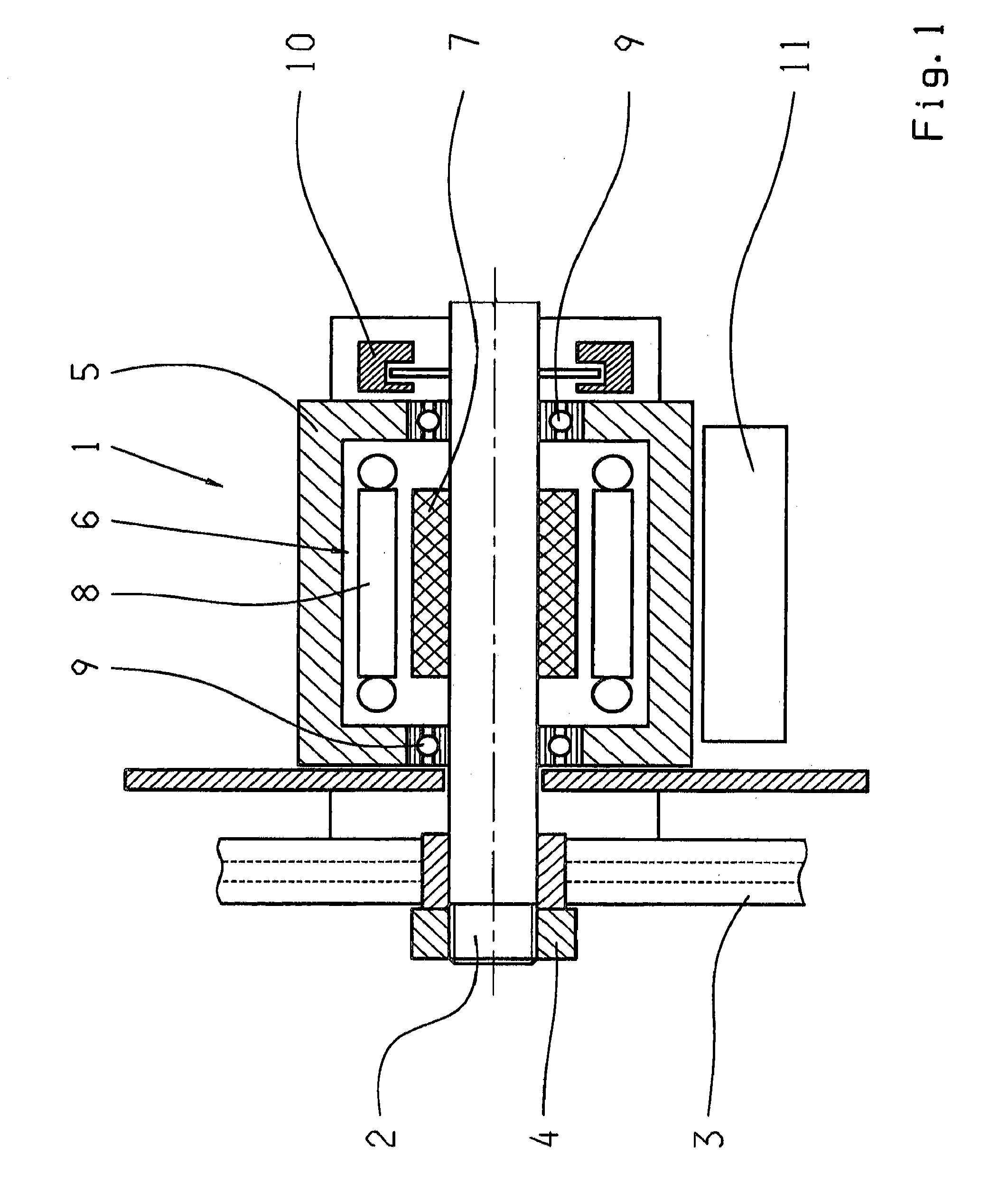 Steering unit for a steer-by-wire ship's control system and method for operating the steering unit