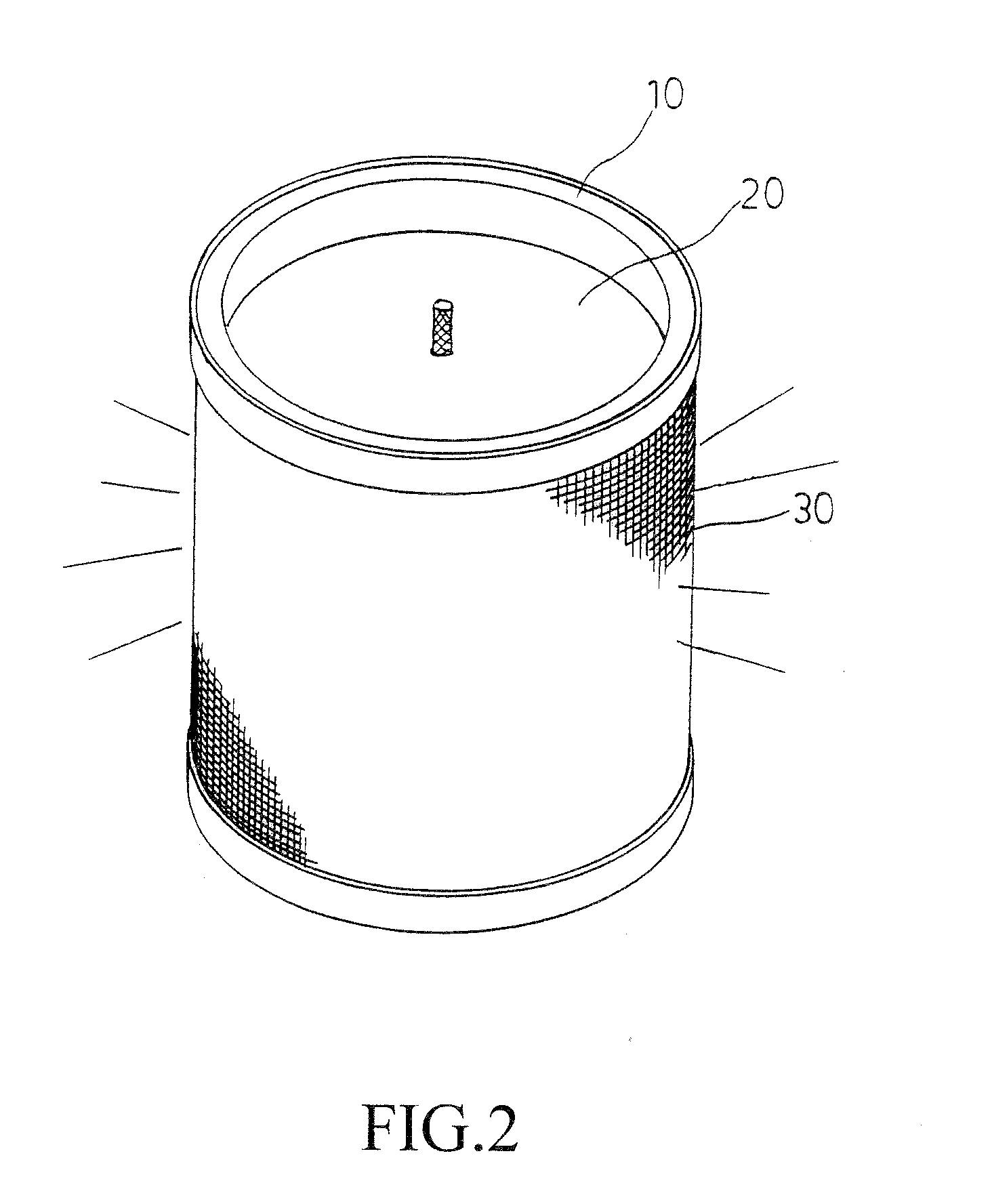 Structure of candle holder