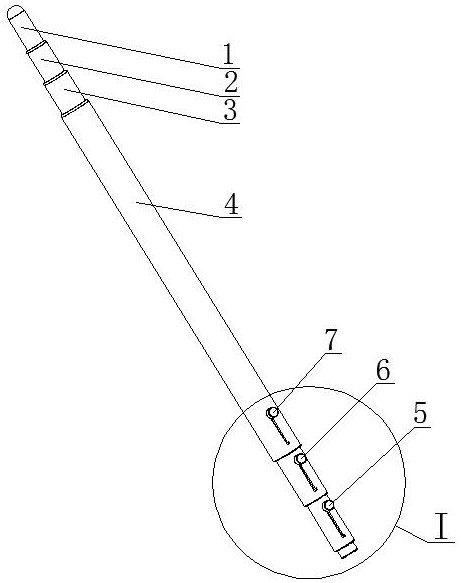A telescopic cervical dilation rod and its usage method