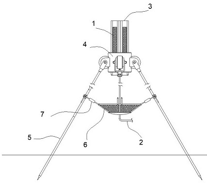 Portable 5G communication base station and installation method