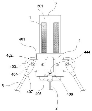 Portable 5G communication base station and installation method