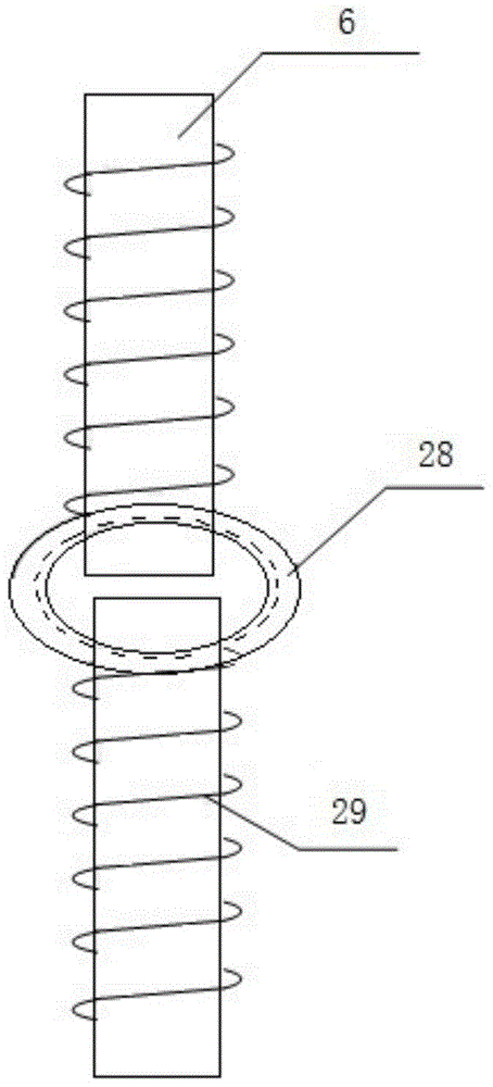 An in-situ soil shear test device and test method