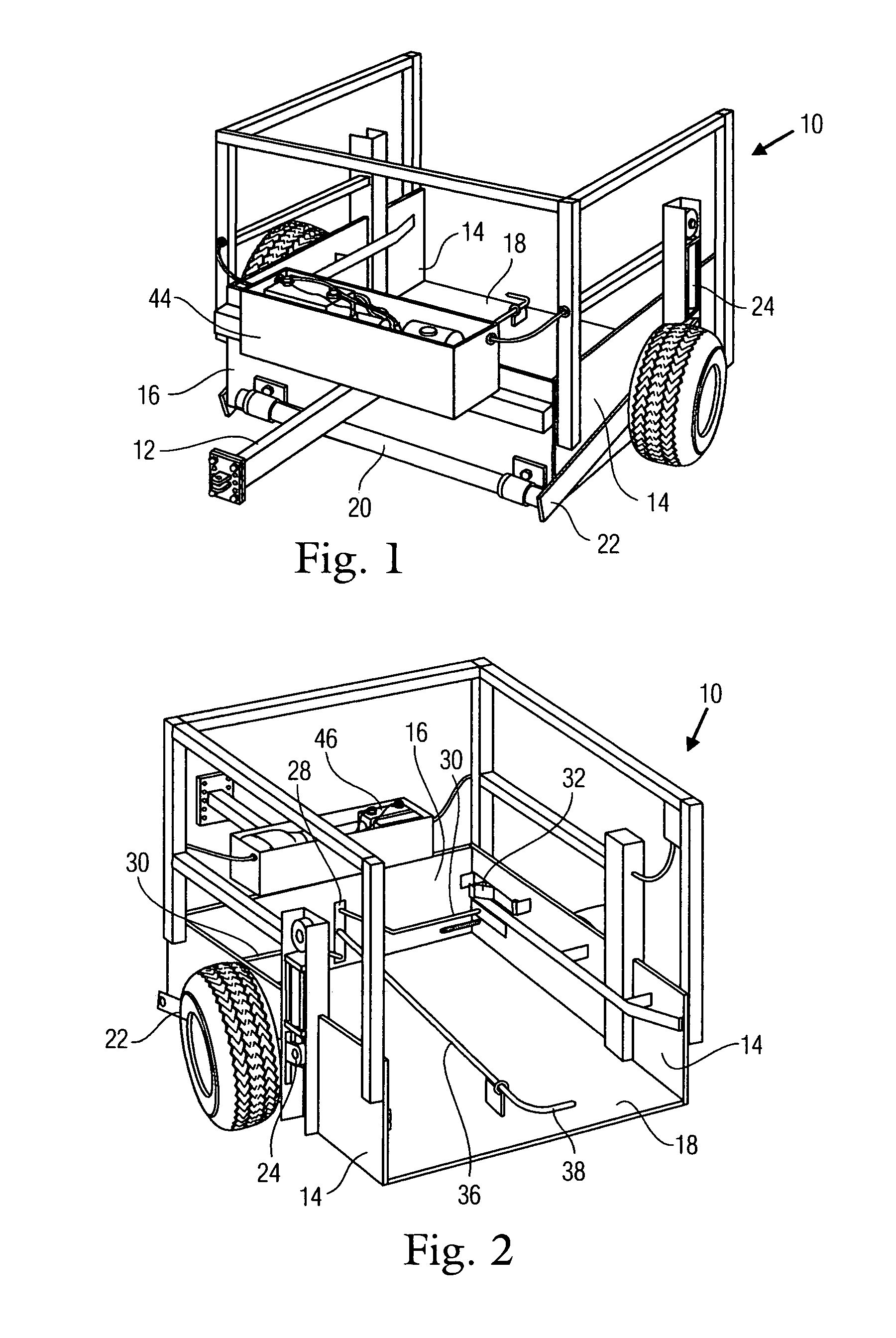 Apparatus and method for efficiently loading and unloading racks of potted plants in a wholesale nursery where the plants are growing
