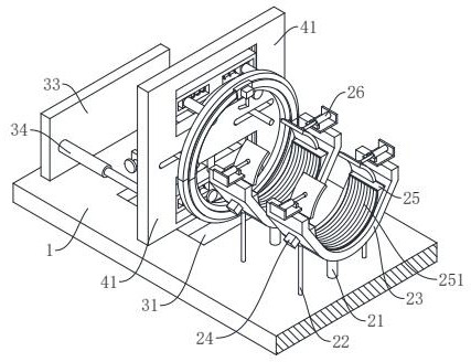 Automatic welding equipment for metal pipe fittings