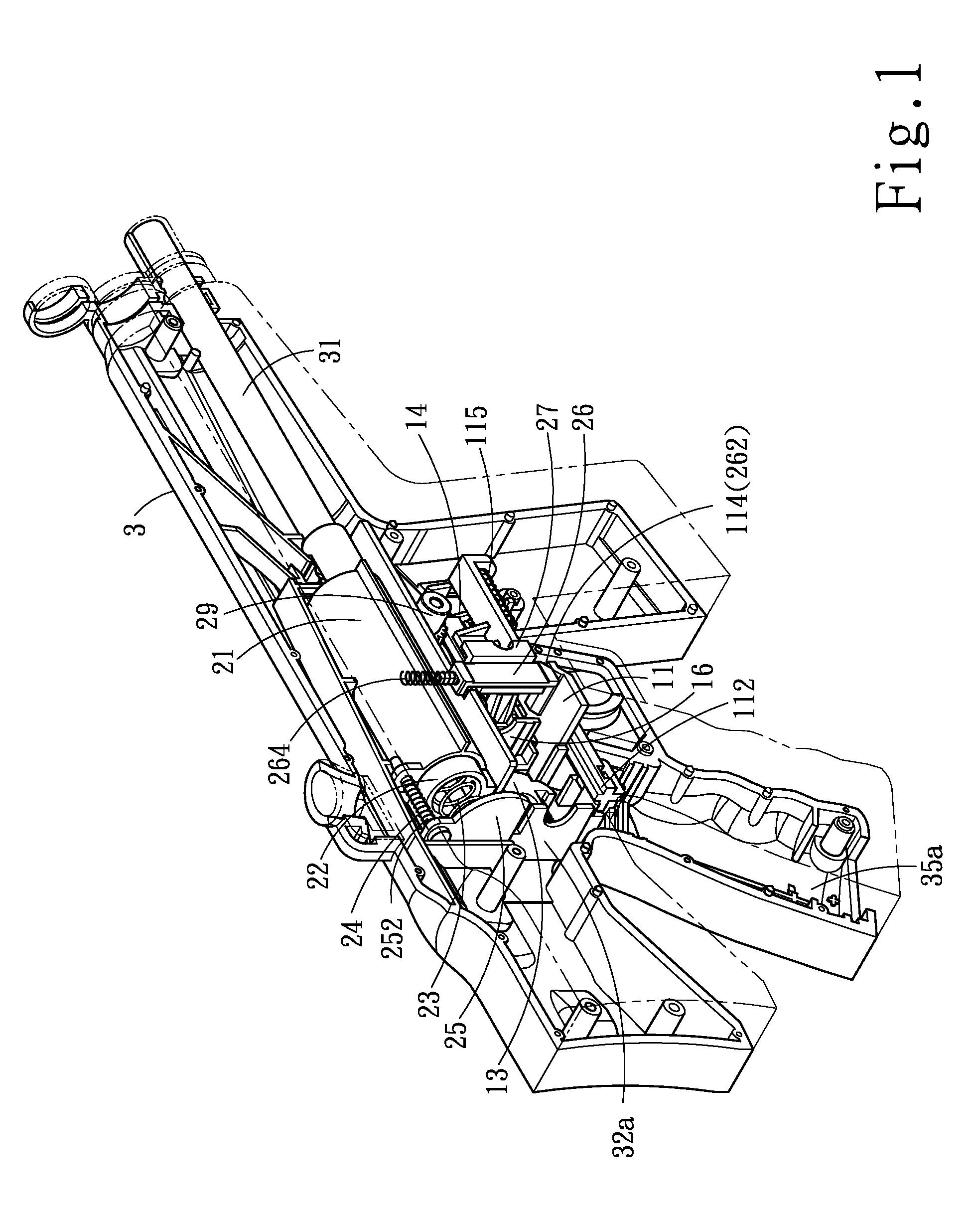 Duplex control structure of toy gun