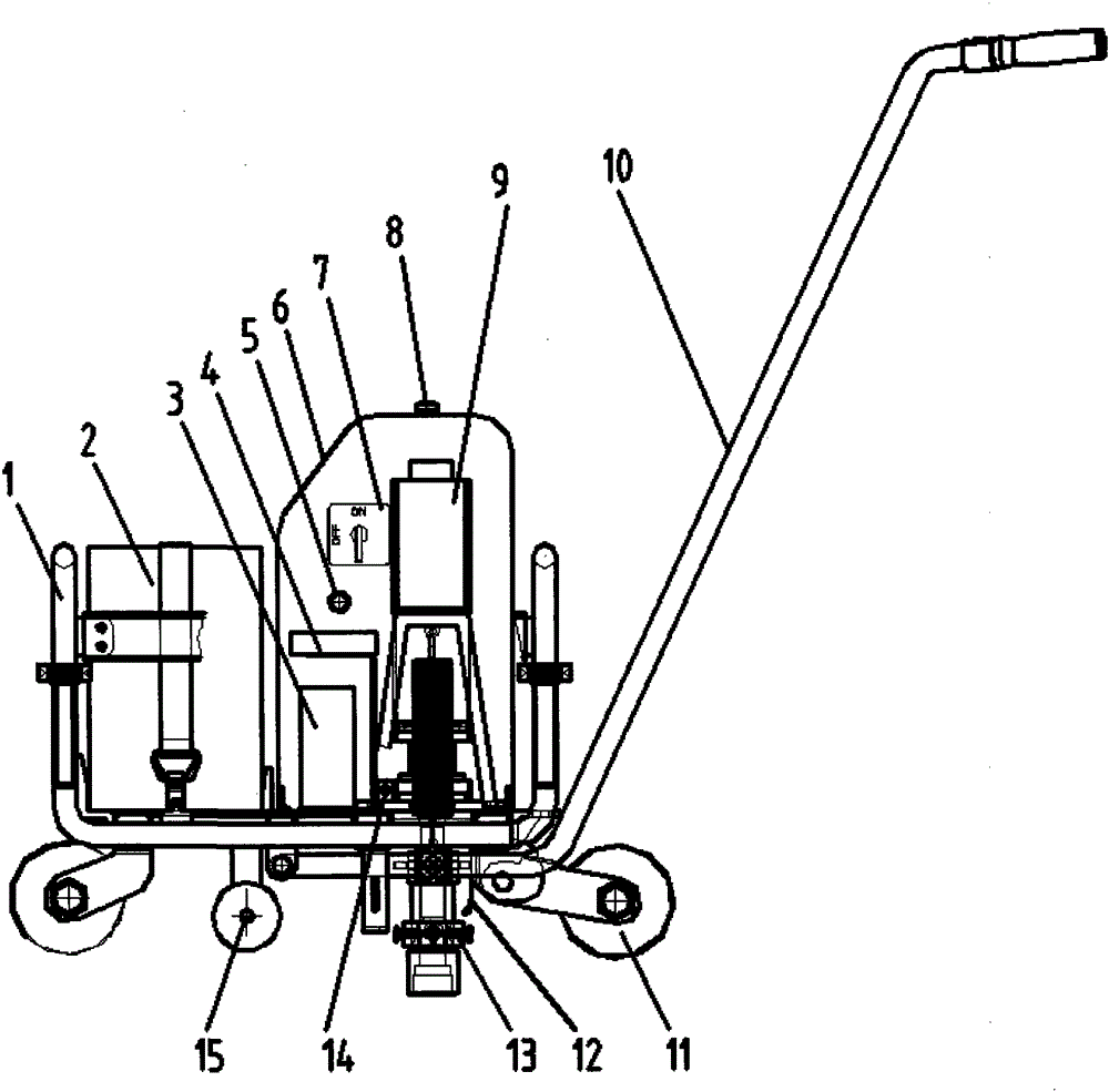 A railway track bolt tightening device and method thereof