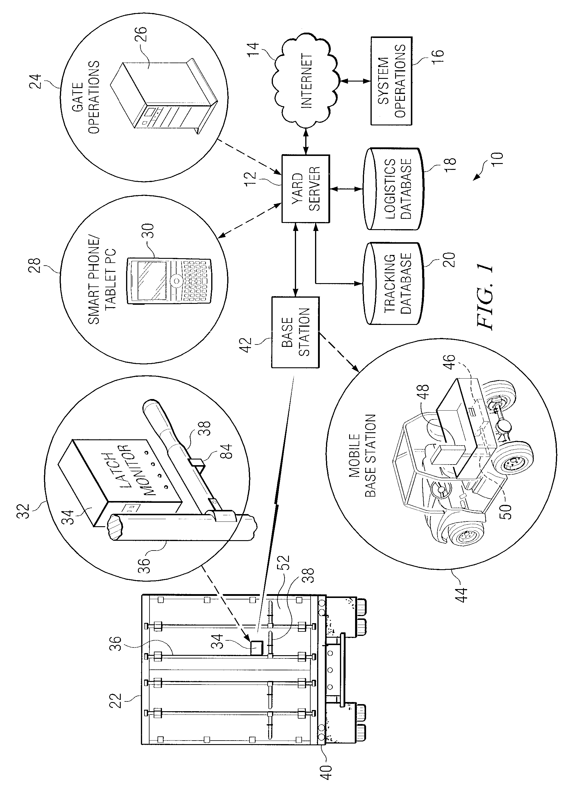 Latch Monitoring Apparatus for a Shipping Container Door