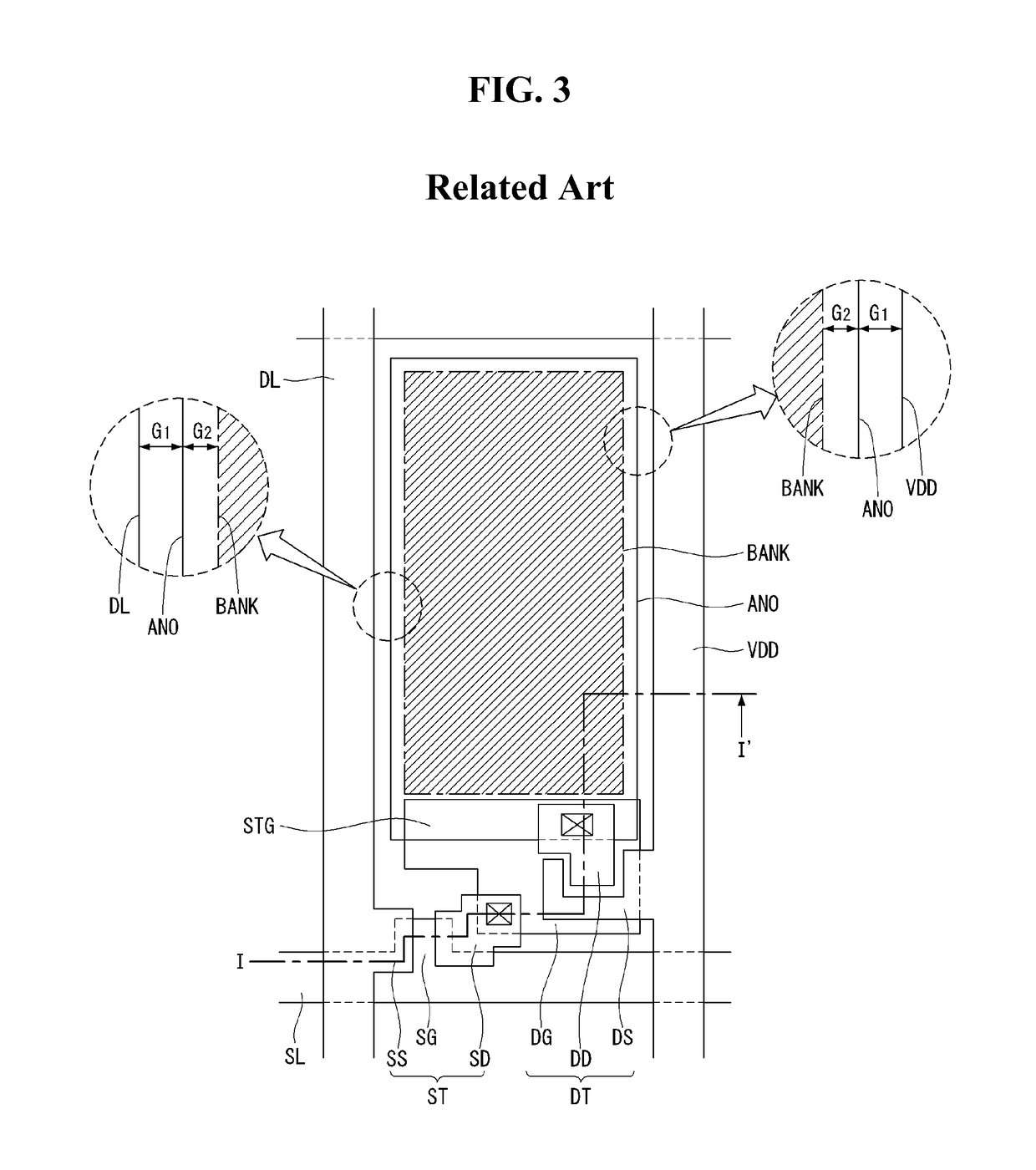 Organic light emitting diode display having high luminescence