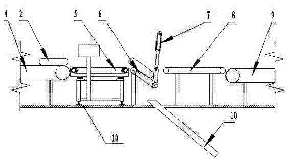 Sacked cement loading system with check-weighing function