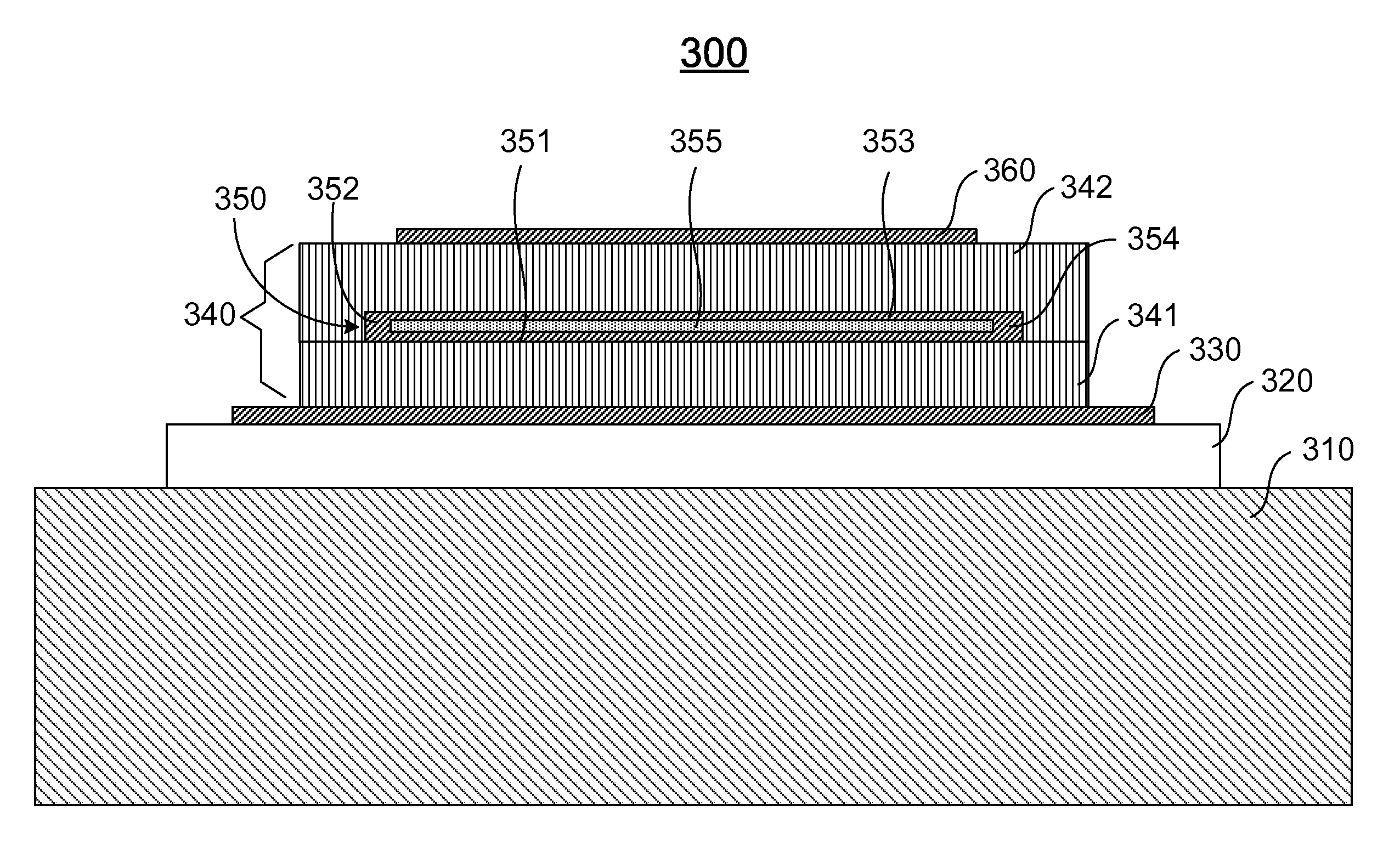 Temperature compensated thin film acoustic wave resonator