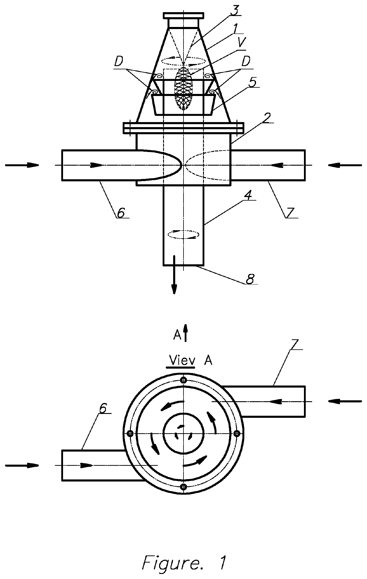 Multifunctional hydrodynamic vortex reactor and method for intensifying cavitation