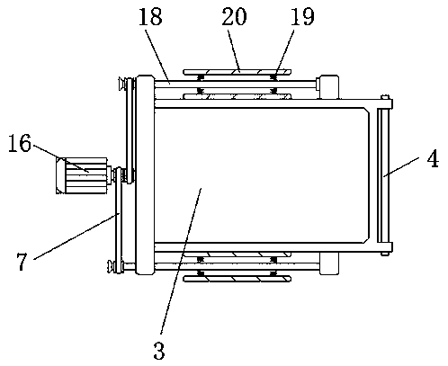 Transporting equipment used for processing metal wire drawing lubricant powder and having leak prevention structure