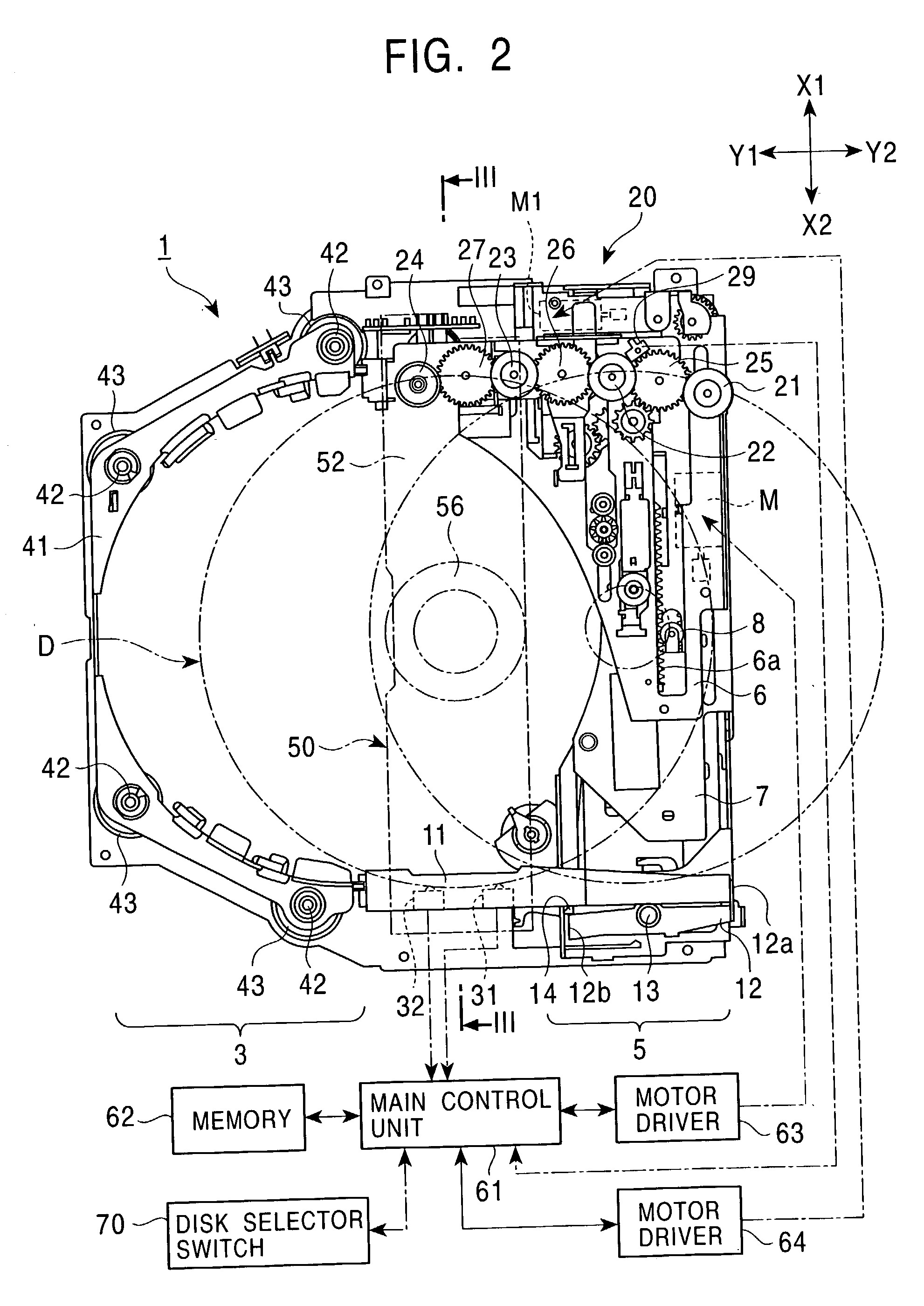 Disc device