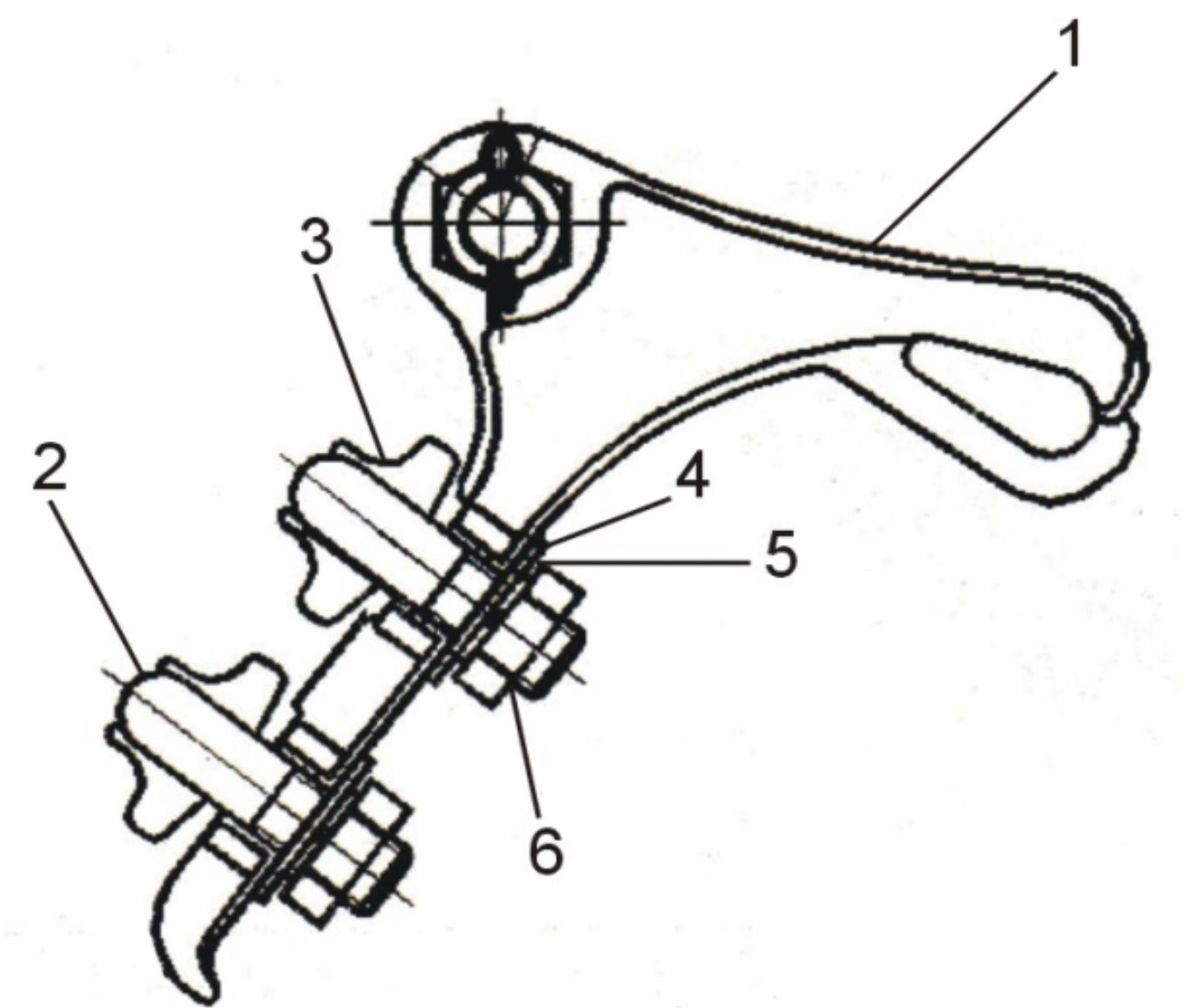Energy-saving bolt-type strain clamp
