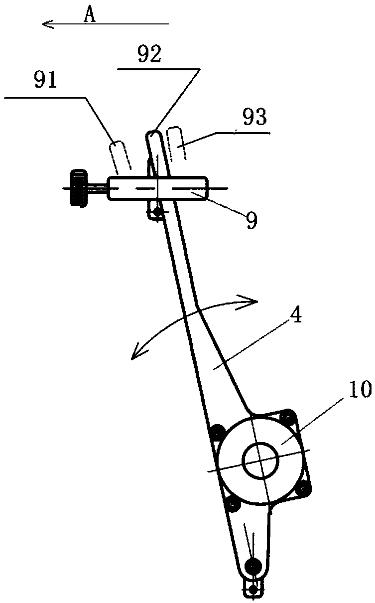 Wheel driving device and electric wheelchair provided with same