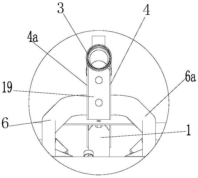 Tricycle curved beam frame