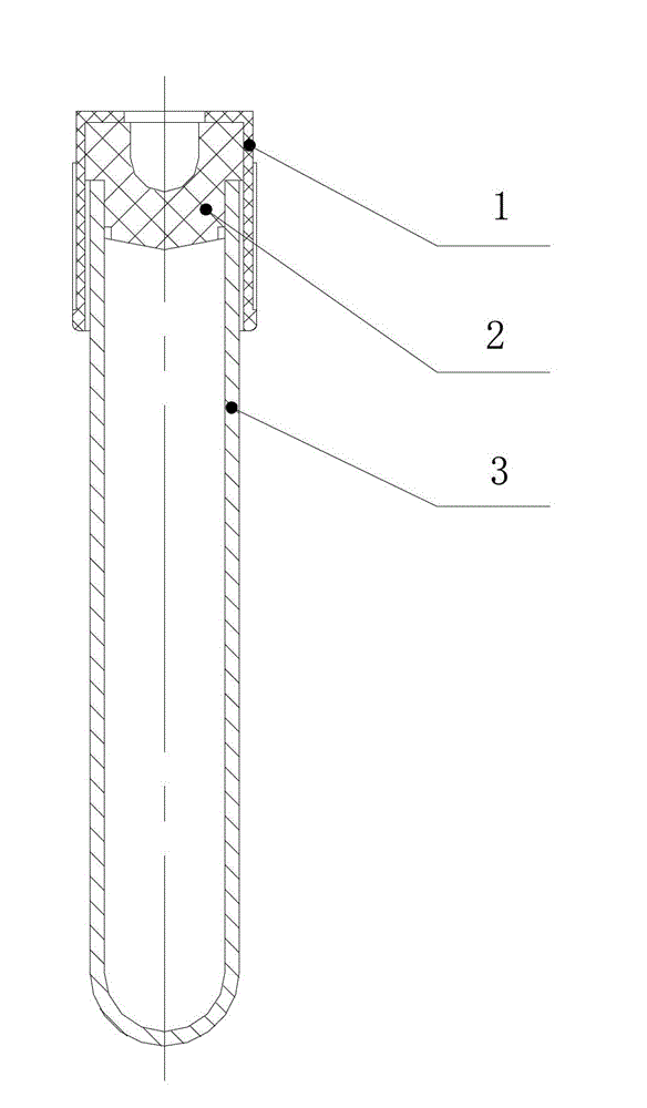 Vacuum blood collection tube and manufacturing method thereof