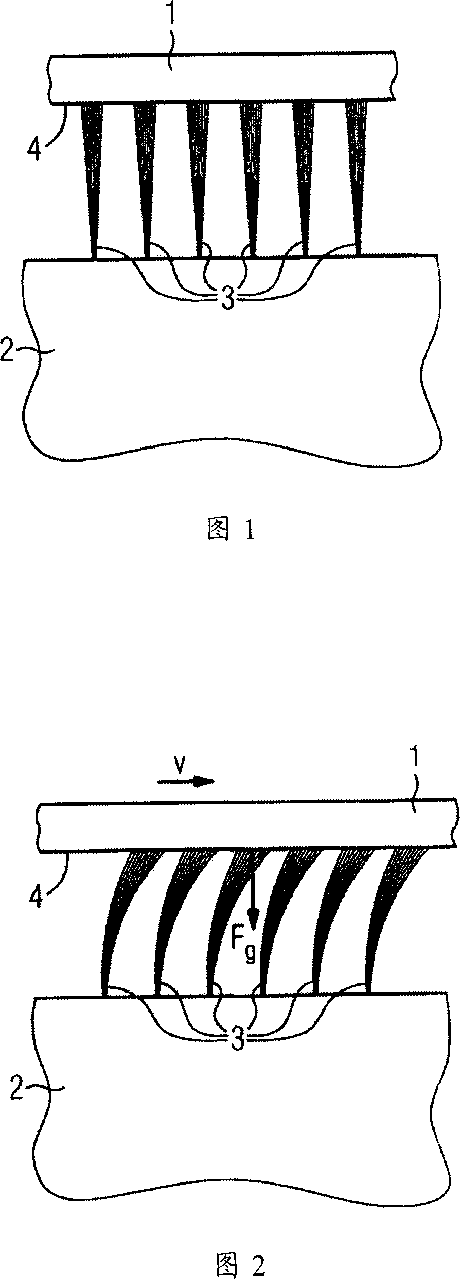 Device for placing an object