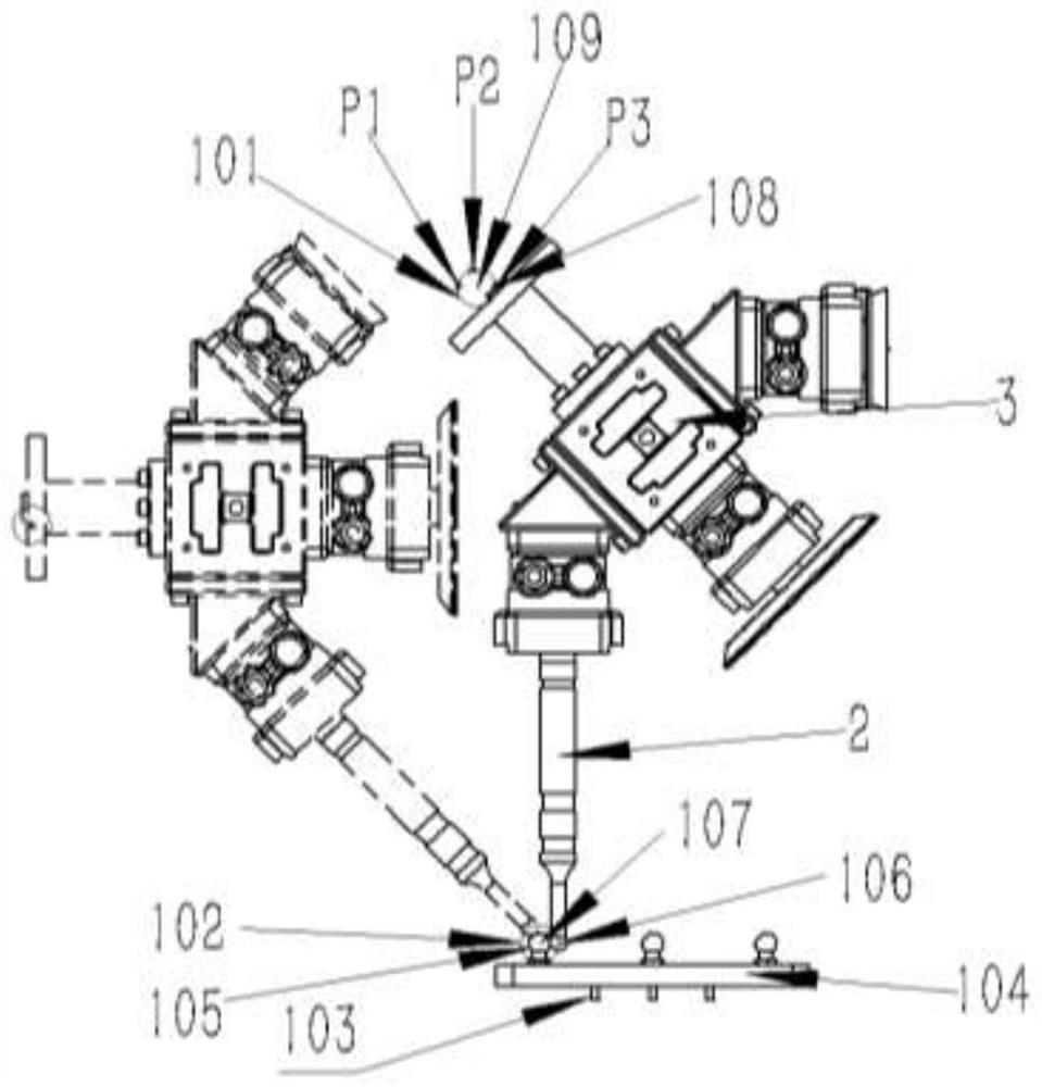 Industrial robot automatic tool workpiece calibration method