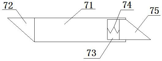 Steel structure connecting part