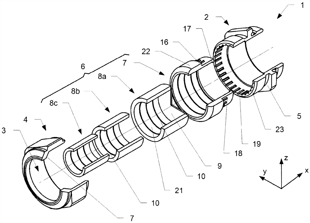 Cable screw connection