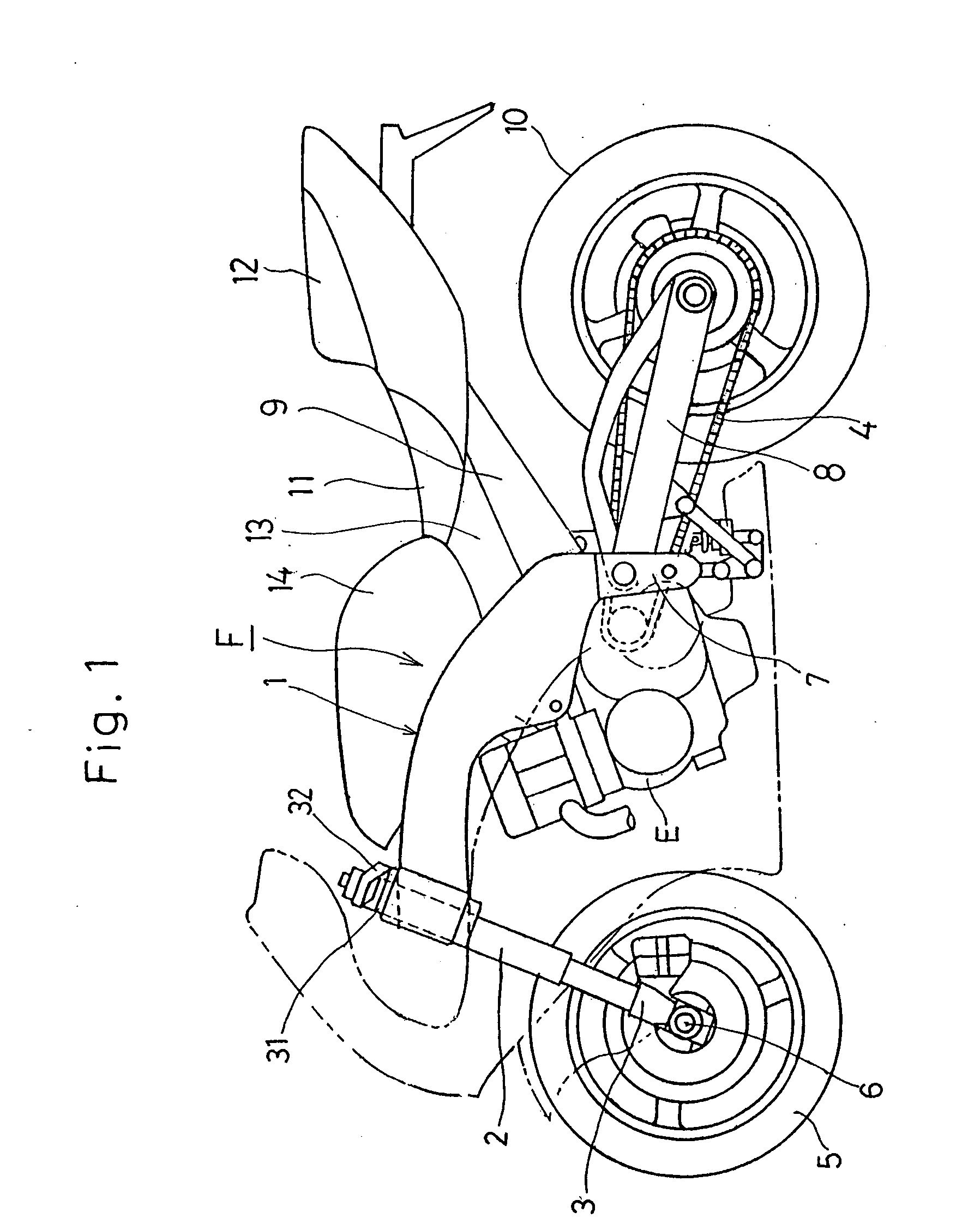 Motorcycle fuel tank