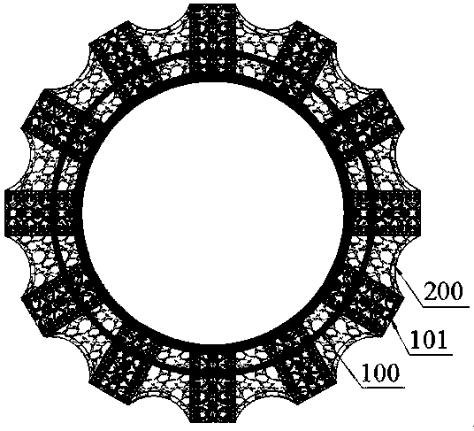 A mosaic lampshade production process