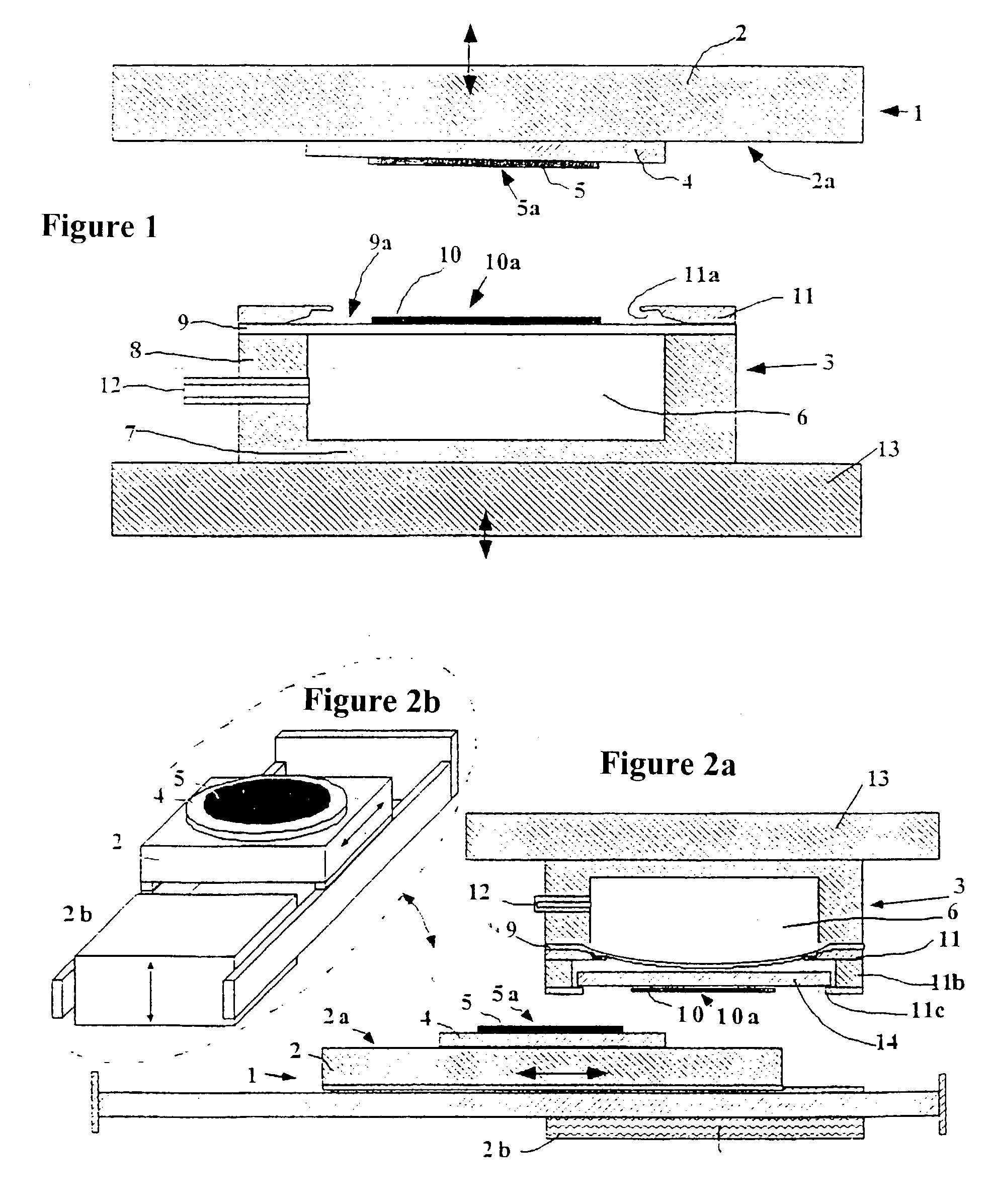 Device and method in connection with the production of structures