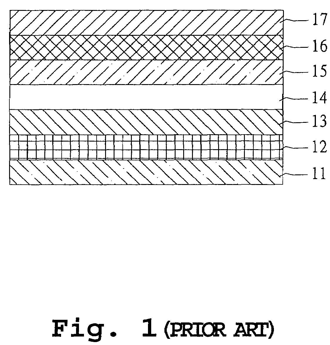 Organic light emitting diode with transparent electrode structure having dielectric layer